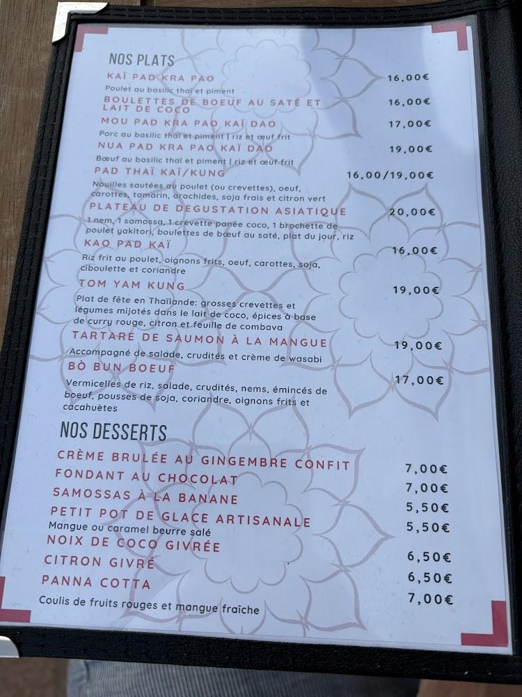 Lotus Café Zen - Menu Image 3